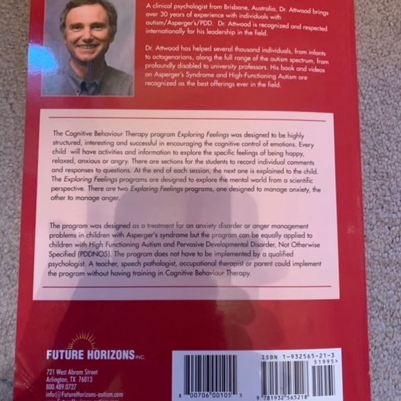 Exploring feelings- cognitive behavioral therapy to manage anger book! Like new - Picture 8 of 9